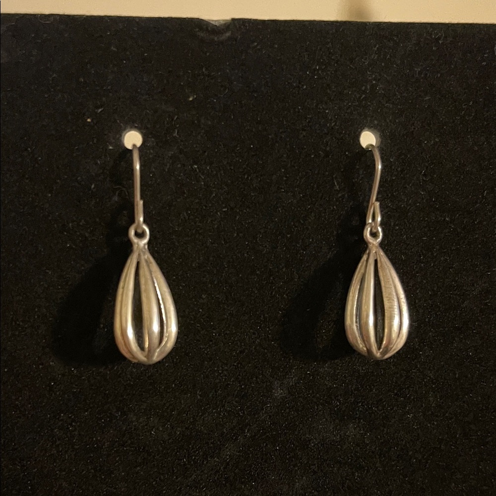 Birdcage Sterling Silver
Dangle Earrings